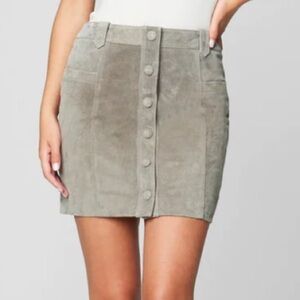 Blank NYC Gray Mini Skirt